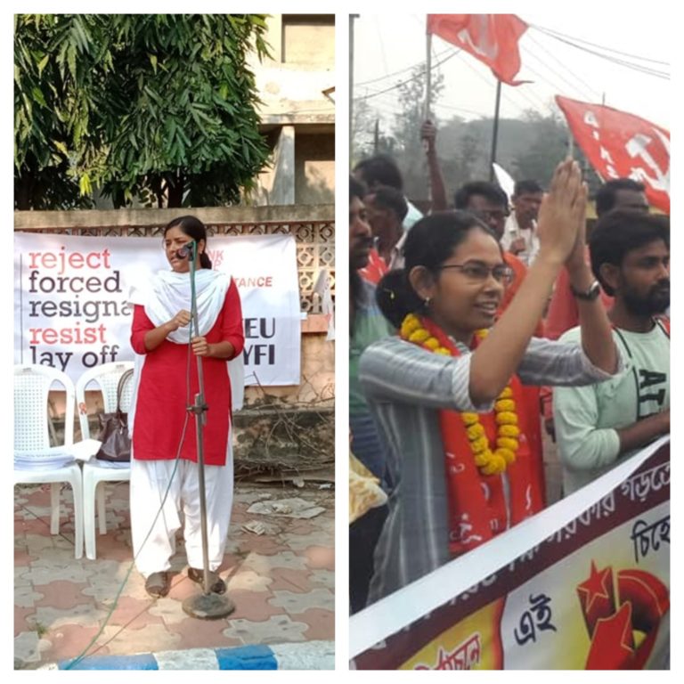 Aishe Ghosh, Minakshi Mukherjee are Among the Young Candidates of Left in Bengal Poll