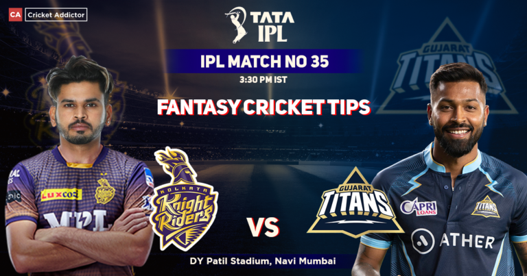 KKR vs GT Dream11 Prediction, Delusion Cricket Pointers, Dream11 Workforce, Taking part in XI, Pitch Document, Damage Replace- Tata IPL 2022