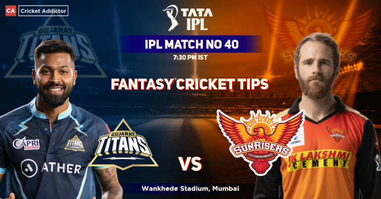 GT vs SRH Dream11 Prediction, Myth Cricket Guidelines, Dream11 Staff, Taking part in XI, Pitch File, Damage Replace- Tata IPL 2022