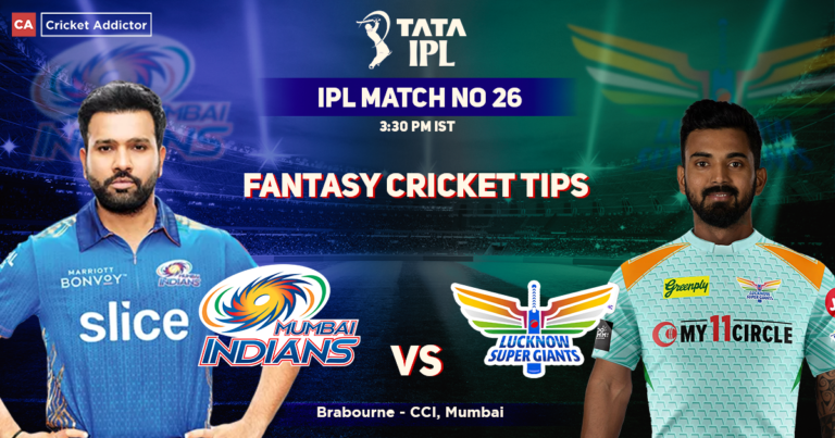 MI vs LSG Dream11 Prediction, Fable Cricket Guidelines, Dream11 Staff, Enjoying XI, Pitch File, Harm Replace- Tata IPL 2022