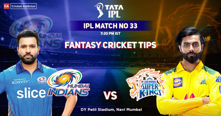 MI vs CSK Dream11 Prediction, Myth Cricket Pointers, Dream11 Staff, Taking part in XI, Pitch Record, Damage Replace- Tata IPL 2022