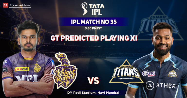 Gujarat Titans Predicted Taking part in XI In opposition to Kolkata Knight Riders, IPL 2022, Fit 35 KKR vs GT