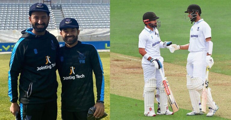 India-Pakistan lovers rejoice as Cheteshwar Pujara and Mohammad Rizwan make their debut for Sussex