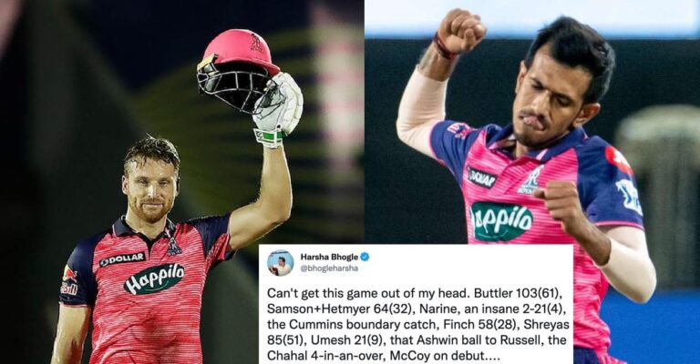 Twitter is going wild as Jos Buttler, Yuzvendra Chahal drag RR to victory over KKR