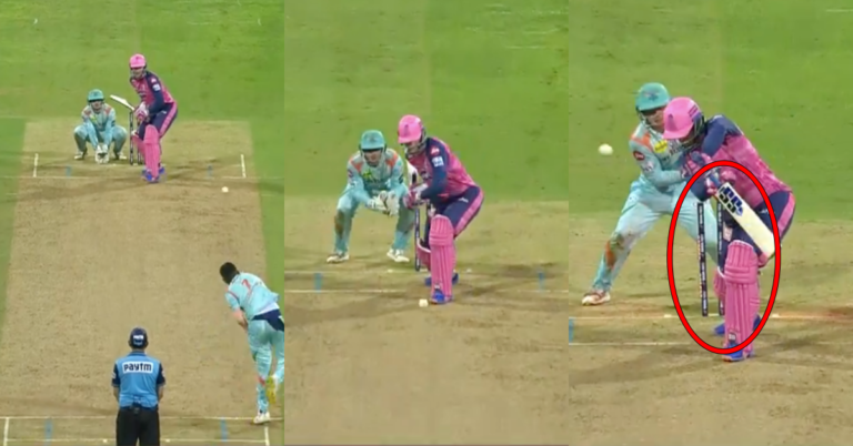 RR vs LSG: Watch – Krishnappa Gowtham Takes 2 In An Over, Knocks Over Rassie van der Dussen