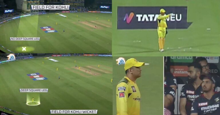 IPL 2022 [WATCH]: MS Dhoni completely units up Virat Kohli’s wicket together with his sharp box trade