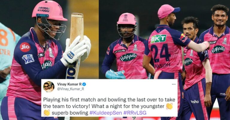 Twitter reactions: Shimron Hetmyer, bowlers shine as RR beat LSG in a last-over mystery