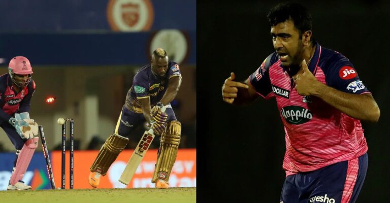 IPL 2022 [WATCH]: Ravichandran Ashwin bowls a jaffa to push aside Andre Russell for golden duck in RR vs KKR sport