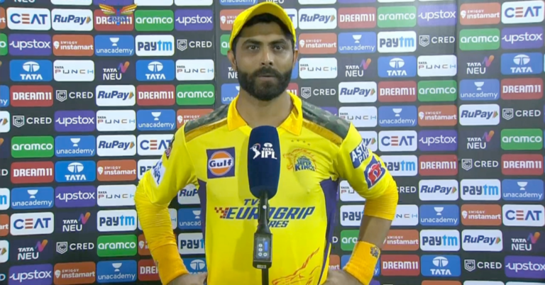 ” We Misplaced Too Many Wickets In The Powerplay”- Ravindra Jadeja Repents Loss To Punjab Kings