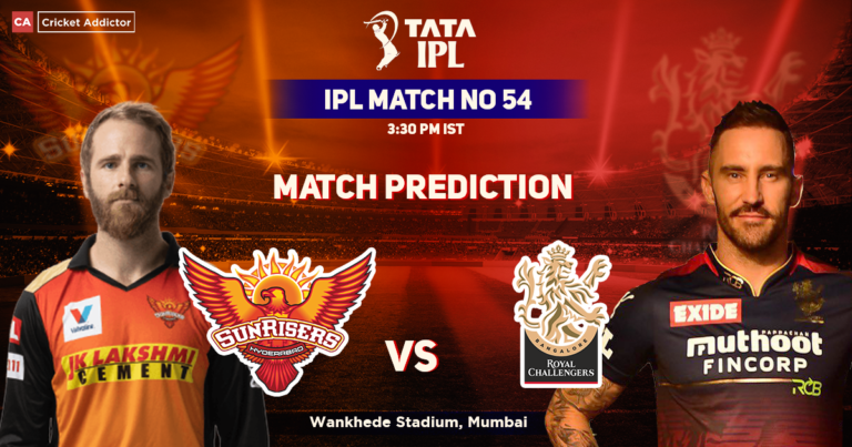 Who Will Win The Fit Between SRH And RCB? IPL 2022, Fit 54, SRH vs RCB