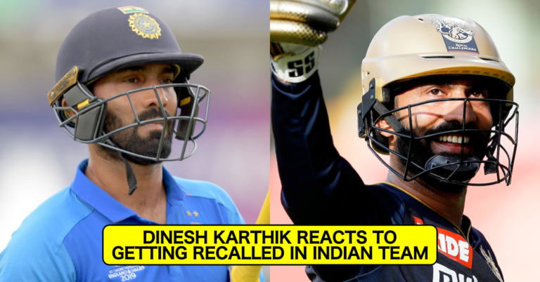 Dinesh Karthik Reacts After Getting A Recall In Indian Cricket Workforce