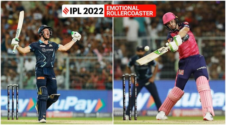 GT vs RR: Miller launches Gujarat to ultimate, Saha falls for Eden temptation & Elegant Samson hits “ramani” shot