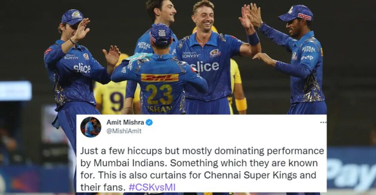 Twitter reactions: Bowlers sizzle as MI knock protecting champions CSK out of playoffs race at IPL 2022