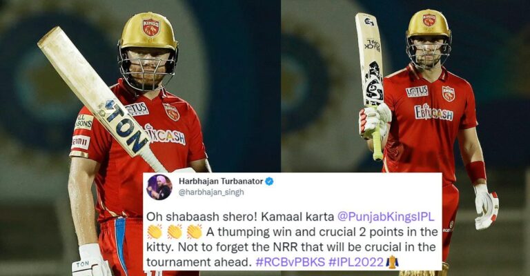 Twitter reactions: Jonny Bairstow, Liam Livingstone chronic PBKS to large win over RCB at IPL 2022