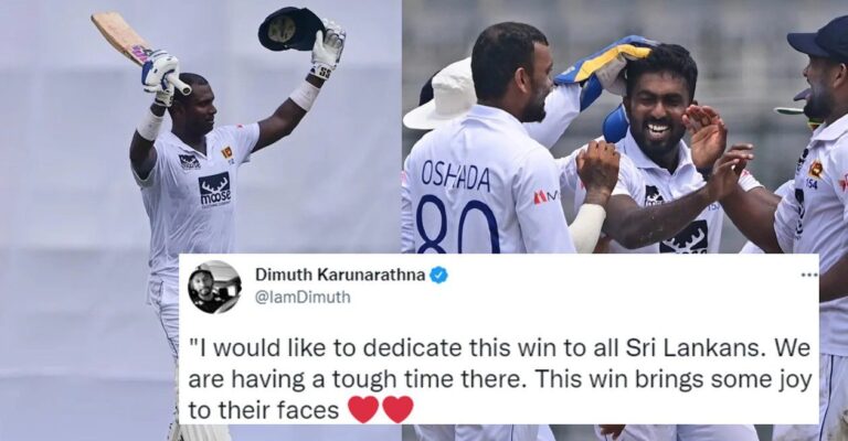 Twitter reactions: Angelo Mathews, Asitha Fernando shine in Sri Lanka’s series-clinching win over Bangladesh