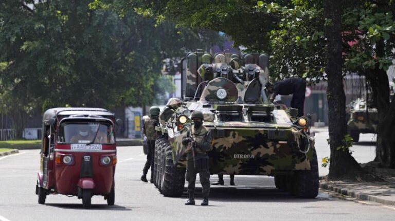 Infantrymen out in Colombo; India denies plans to ship its troops