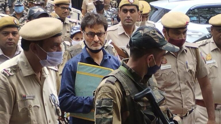 Yasin Malik in a separate cellular at Tihar prison beneath heavy safety