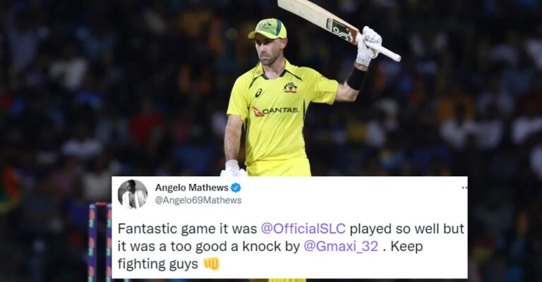 Twitter reactions: Glenn Maxwell blitz is helping Australia edge out Sri Lanka in first ODI