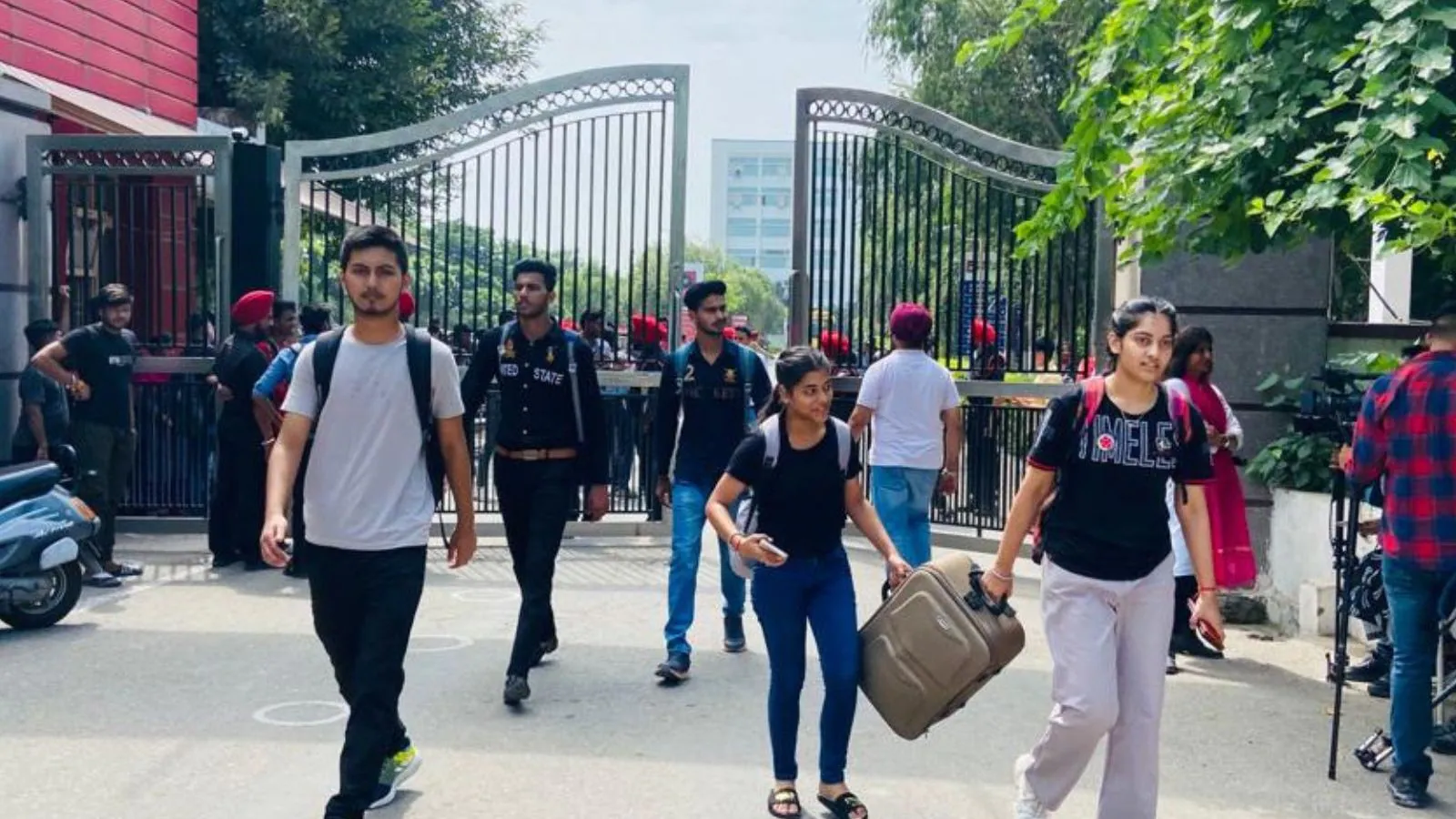 Calm Returns to Chandigarh College as Scholars Depart for House After Huge Protest