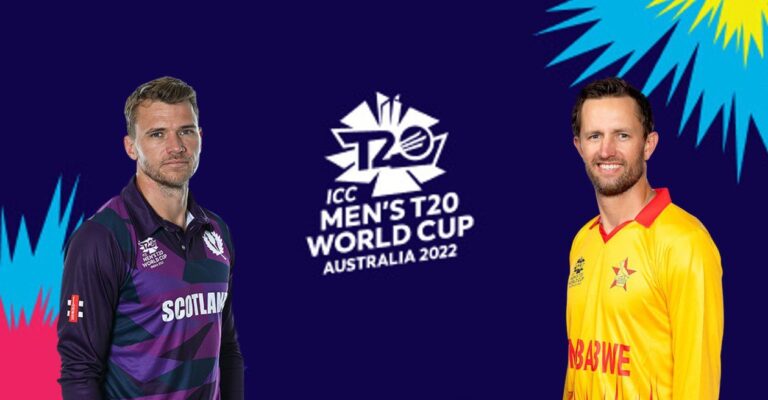 T20 Global Cup 2022: Scotland vs Zimbabwe – Pitch record, Possible XI and Fit Prediction