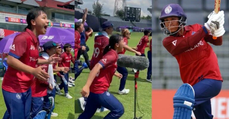 WATCH: Thailand avid gamers’ joyous birthday celebration after defeating Pakistan on the Girls’s T20 Asia Cup