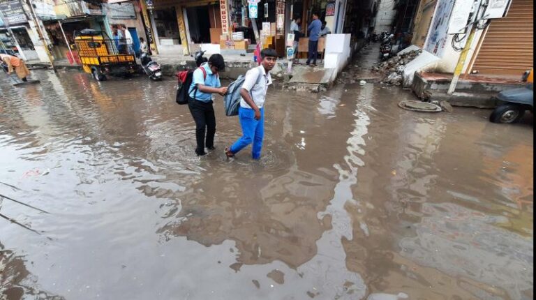 The place are GHMC officers, ask rain-hit electorate