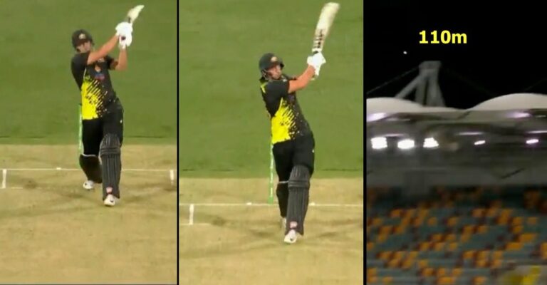 WATCH: Tim David smashes a 110-metre six off Oved McCoy in 2d T20I – AUS vs WI, 2022