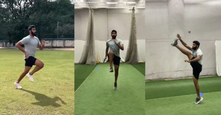 India pacer Jasprit Bumrah offers trace of his comeback with an intense exercise video