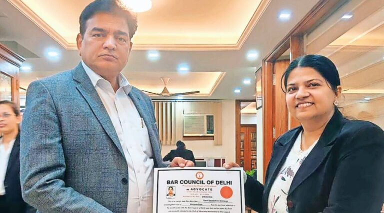 Meet Saudamini Pethe, Bar Council of Delhi’s first ‘Deaf’ recommend