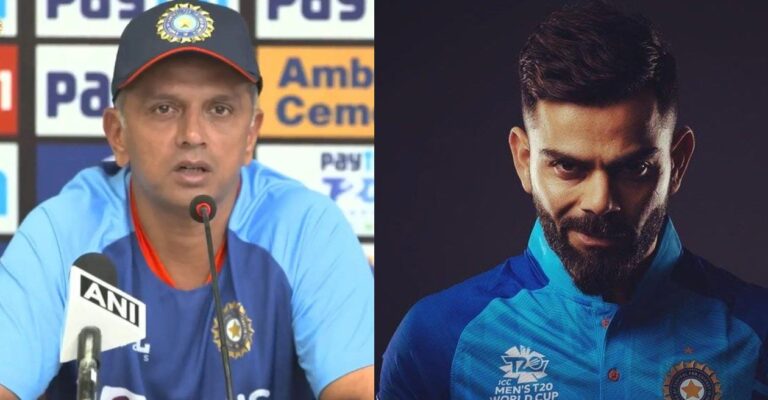 Rahul Dravid offers a blockbuster respond to the reporter’s question on Virat Kohli’s long term in T20Is