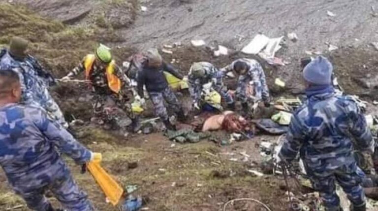 16 die as airplane crashes in Nepal; 8 our bodies recovered